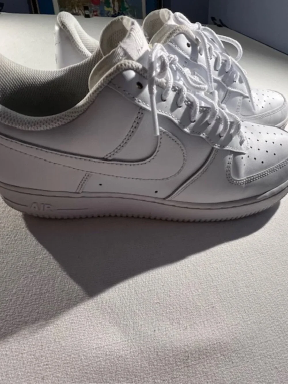 NIKE Air Force 1 Low '07 sneakers all-white Men's Size‎ 11